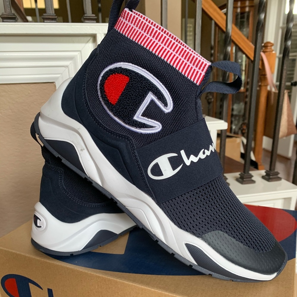 Mens Champion Rally Pro Navy 10.5 Shoes